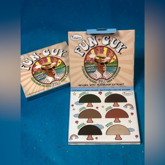 theBalm Other - The Balm Fun Guy Shroom Hued Eyeshadow Makeup Palette New